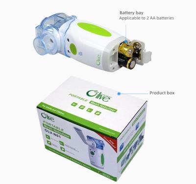 China For commercial & Mesh Compressor Nebulizer Medical Disposable Home Portable Nebulizer Atomizer Machine Nebulizer Atomizer ISO CE Use Electric Ferrule 2*AA Batteries for sale