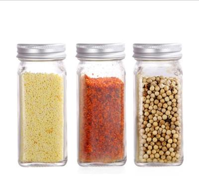 China Freshness Preservation Kitchen Seasoning Bottle Glass Seasoning Bottle Small for sale