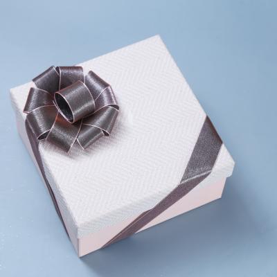 China OEM Luxury Beautiful Gift Box Ribbon Flower Bow For Gift Packing Case Decoration Handbag Twine Factory Wholesale for sale