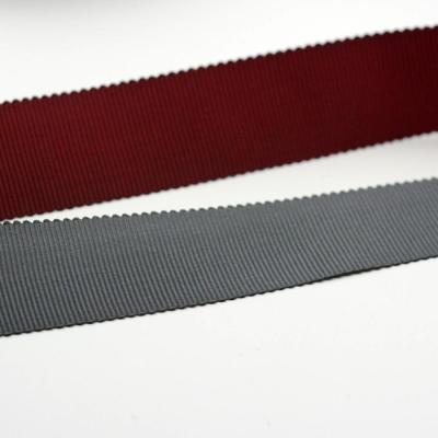 China Polyester/Cotton Viable/Slimy Hat Grosgrain Ribbon For Hat Decoration Shoes Garment Accessories Ribbons for sale