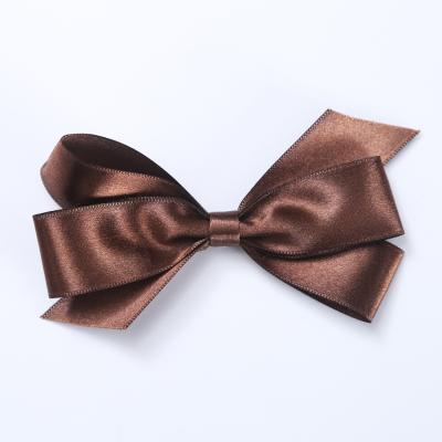 China Beautiful custom printed grosgrain ribbon bow tie for box packaging for sale