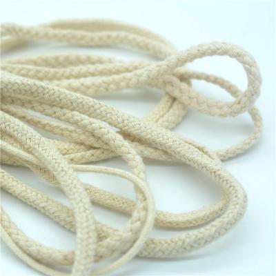 China Other Wholesale Natural Cotton 100% Wax Rope 4mm for sale