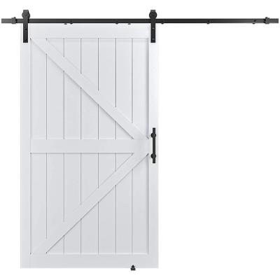 China New Design Windproof Decorative Aluminum Sliding Interior Barn Doors for sale