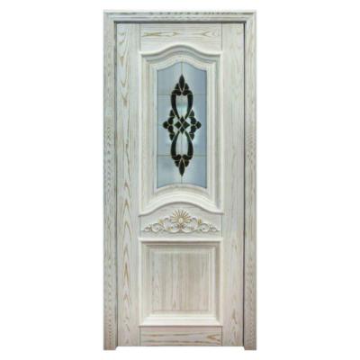 China White Doors Modern Ready Made Modern Wood Prettywood Door Frame Price Front Entry for sale