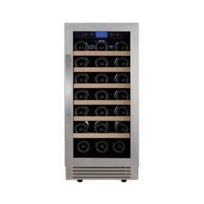 China Heating element for winter function 33 Bottle Red Wine Vending Bottle PVC Wooden Wine Cooler (Optional) Display Hot Cooler Parts for sale