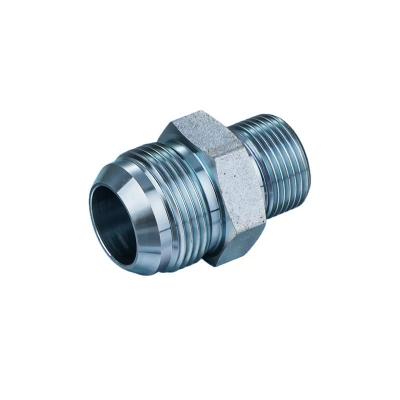 China Machinery Elbow Fittings Bsp Jic High Pressure Carbon Steel Connecting Pipe Swivel Crimp Female Thread Hydraulic Fitting for sale