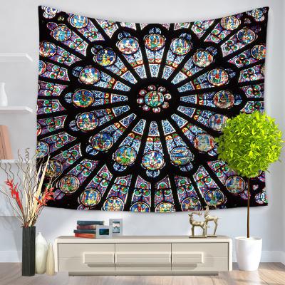 China Simple Wholesale Running Jacquard Woven Wall Tapestry for sale