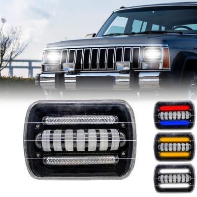 China LED Drive Lights With DRL Marine Bumper Truck Tractor SUV Offroad Spotlight LED Work Light Lamp Universal for sale