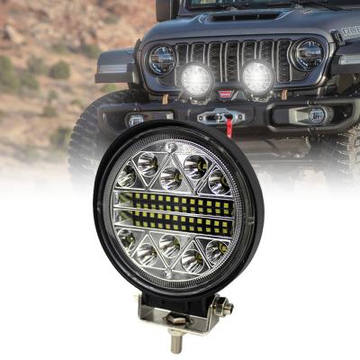 China 102W Universal LED Working 34 SMD LED Car Front Bar Lamp High Brightness Spotlight Car Suv Light Maintenance LED Light for sale