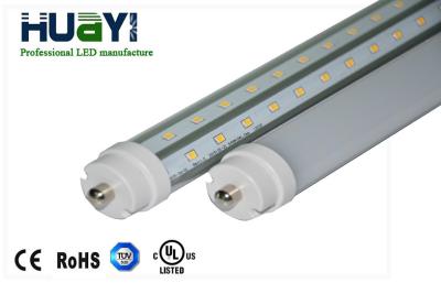 China luz blanca natural 46W del tubo de la forma de V T8 LED de los 8ft con ángulo de haz de 220 grados en venta