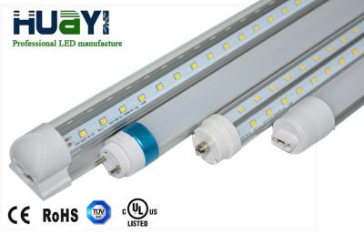 China Luces ahorros de energía del refrigerador de la forma de V LED, luz llevada integrada blanca fresca del tubo de 36W los 6ft en venta