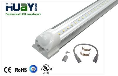 China CRI 80 2750lm 25W 5 Feet Cold White Integrated LED Tube Light 110lm/W for sale