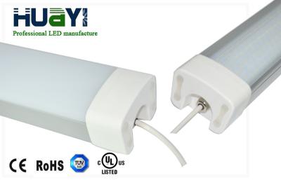 China 110V / 220V 4000K IP65 5200LM 50W 5ft LED Tube Light Fixtures with Milky Cover for sale