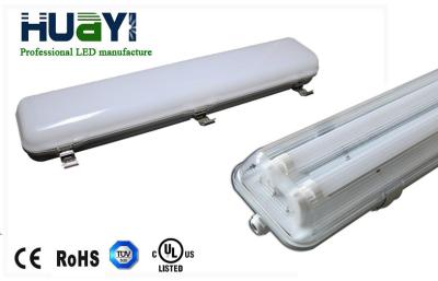 China High Lumen IP65 2x18w LED Tri-Proof Light 4 Foot t8 Led Tube Light Ac85V -277V for sale