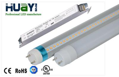 China UL DLC T8 LED Tube Light 18W Ballast Compatible with 4ft , 5ft , 8ft for sale