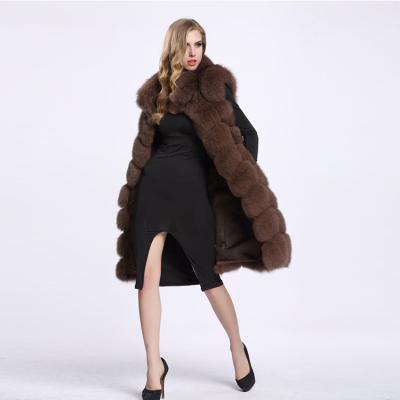 China Factory direct wholesale Anti-wrinkle men's fox fur coat fur coats for woman face fashionable fur coat for sale