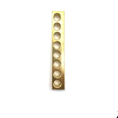 China Ampnect 2022 Parts Ampnect 2022 Terminal Block Terminal Blocks Electrical Good Quality Universal Brass Copper Screw Connecting Neutral Connector for sale