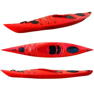 China Sea - River - Lake - High Quality Customized Cheap Ocean LLDPE Canoe Sit In The Sea Single Kayak With Kayak Accessories for sale