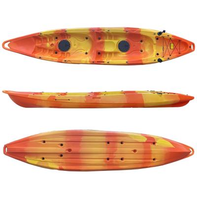 China Sea - River - Lake - Ocean 2 Person Kayak With Fixed Seat Kayak Fishing Double To Sit With Paddle for sale