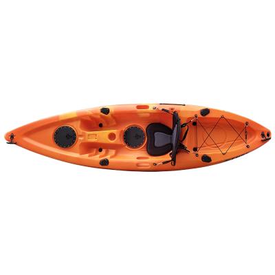 China Sea - River - Lake - Ocean Manufacturers Direct Selling LLDPE Portable Canoe Fishing Boat Drop Point Kayak for sale