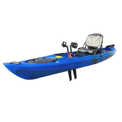 China LLDPE Customized LLDPE seater plastic boat fin fishing pedal kayak drive system professional canoe kayak for sale for sale