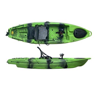 China Sea - River - Lake - China Manufacture LLDPE Plastic Pedal Drive One Person Fishing Kayak With Foot Drive for sale