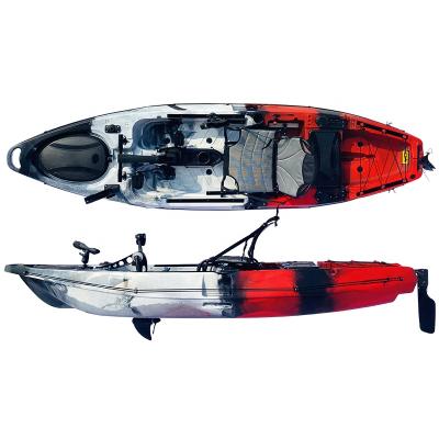 China Sea - river - lake factory low price fishing boat drop point kayak - high quality wholesale single pedal kayak ocean made in China for sale