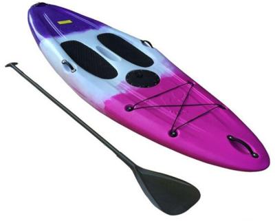 China Factory sale unisex plastic material LLDPE customized rotomold LOFT Top Boat Surfboad rack boat paddle kayak with spare parts for sale