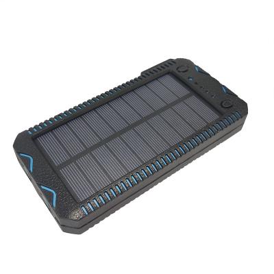 China 2019 new arrivals mobile phone portable wireless power bank solar charger with 12000mAh mobile charger power bank for sale