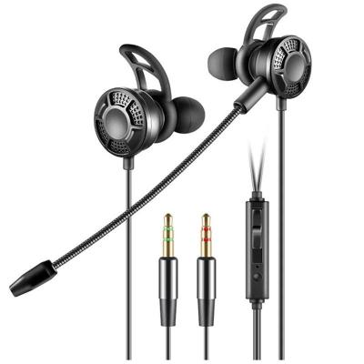 China 2020-New Arrivals In-ear In-ear Earphone Gaming earphone&headphone With MIC Cheap Dual Microphone for sale