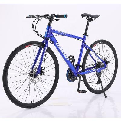 China Fast delivery high quality steel racing mountainbikes aluminum alloy frame road bicycle roadbike for man 700c road bike for sale