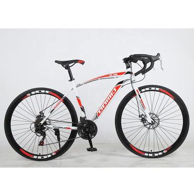 China Wholesale High Quality High Carbon Steel Mountain Bike Bicycle 700c Racing Bicicleta For Adults Road Bike for sale