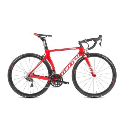 China cheap bike 700c 25c 22speed basikal carbon fiber carbon fiber frame twitter road racing bicycle for men for sale