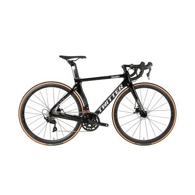 China cheap 700c 25c carbon fiber frame twitter road bike shimano groupset 22speed basikal racing bicycle for men for sale