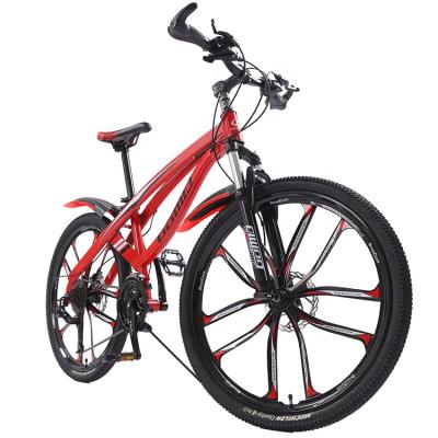 China Beam is integrated with custom 20 cycle rear fork cheap mountainbikes 24 26 inch high - carbon steel city mountain bicycle for sale