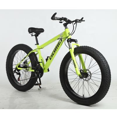 China Customizable 26 inch fat bike high carbon steel tire fatbike fcruiser snow mountain cycle bicycle for sale