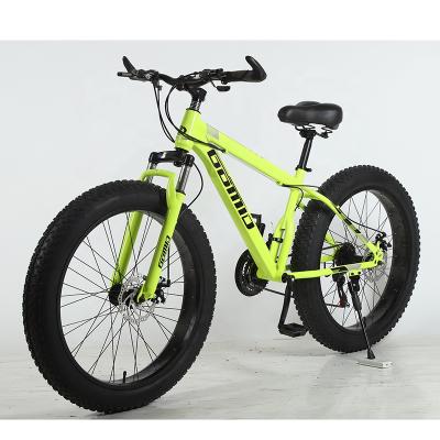 China Customizable fat bike high carbon steel tire fatbike fcruiser snow mountain cycle bicycle beach cruiser bikes for sale