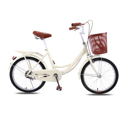 China Flat dirt bike for kids 8year 20 inch city bike for kids wholesale factory cheap price customized OEM leisure retro bicycle for sale