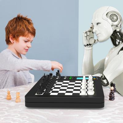 China Plastic Electronic Chess Game, Talking Chess Board Games for Kids Improving Chess Skills, 30 Skill Level Interactive Unique Chess for sale