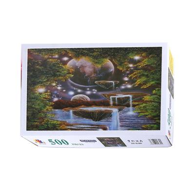 China Educatiom Toys Custom Design Educational Paper Wholesale 500 Piece Jigsaw Puzzle for sale