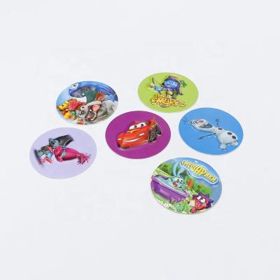 China Custom 3d cartoon sticker factory blister 3d plastic sticker pop up sticker for sale