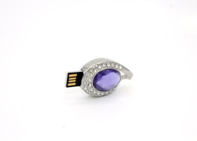 China Portable Cute Diamond USB Flash Drive , 4GB USB Flash Stick Drive for sale