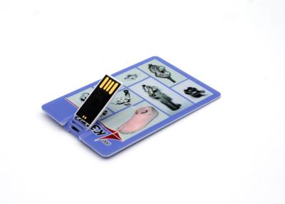 China Rugged USB Credit Card Flash Drive / Large Capacity Thumb Drive for sale