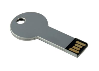 China Thin Metal Key USB 3.0 Thumb Drive Water Resistant With Logo Printed for sale