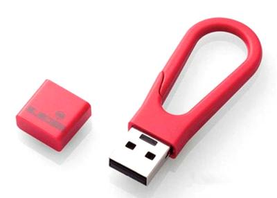 China Karabiner Shaped Micro USB Disk 2.0 8gb Red for Promotion Gift for sale