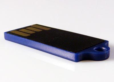 Китай Персонализированная микро- форма удара диска 16GB 3,0 USB пластичная голубая продается