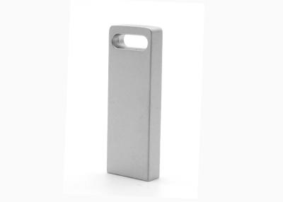 China Custom Logo Metal USB Flash Drive Mini Block Silver 2GB USB Memory Stick for sale