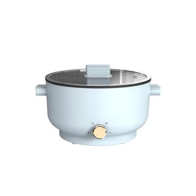 China Household Stainless Steel Nonstick Coating Electric Multi Cooker Operated Hot Pot for sale