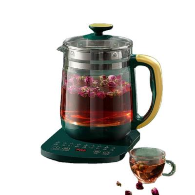 China 360 Degree Base Glass Teapot Water Kettle Teapot Cheap Base High Quality Use Rotate Large Use Coffee Pot for sale