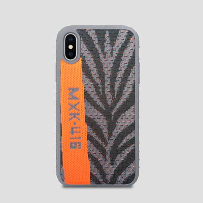 China Coconut Woven Fabric In Stock Shockproof Coconut Phone Case For iPhone X/Xs/Xr/Xs Max for sale